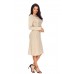 Khaki Women's Hand Knitted Sweater Dress